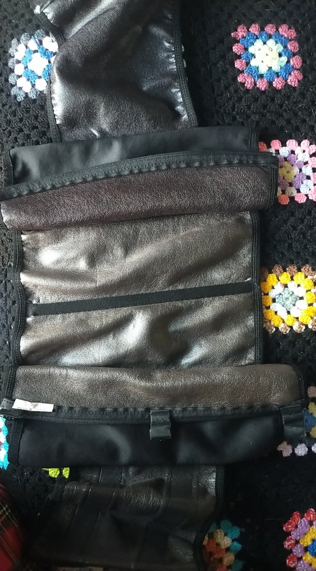 Siyah Bağlamalı Desenli Hemşire Korsesi - Görsel 2