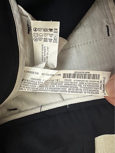 m Beden lacivert Renk Zara Pantolon