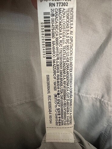 xl Beden gri Renk Zara Gömlek