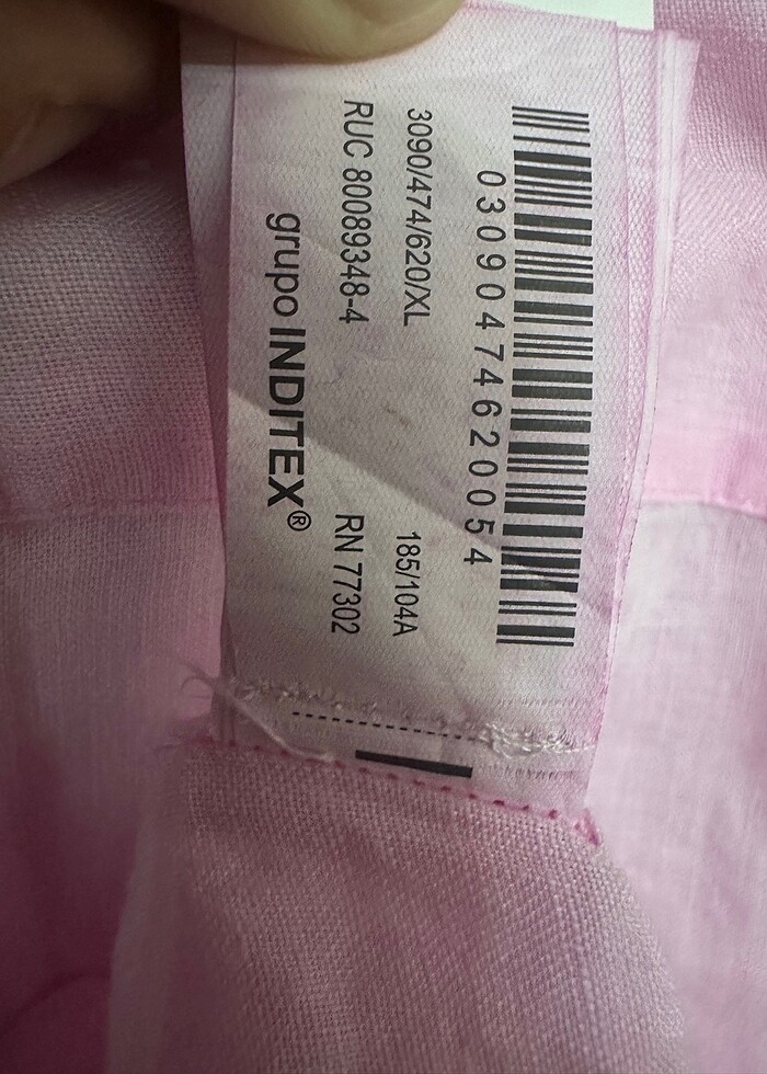 Zara ham Keten Gömlek - Görsel 4