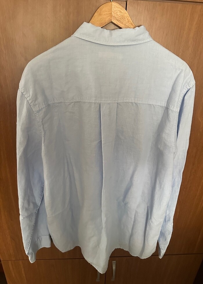 Zara Keten gömlek - Görsel 4