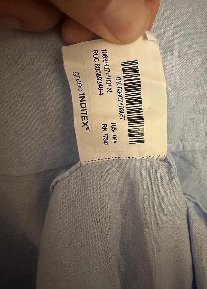 Zara Keten gömlek - Görsel 5