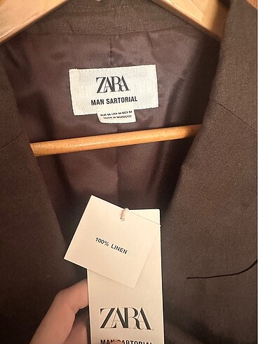 Zara Keten Ceket - Görsel 2