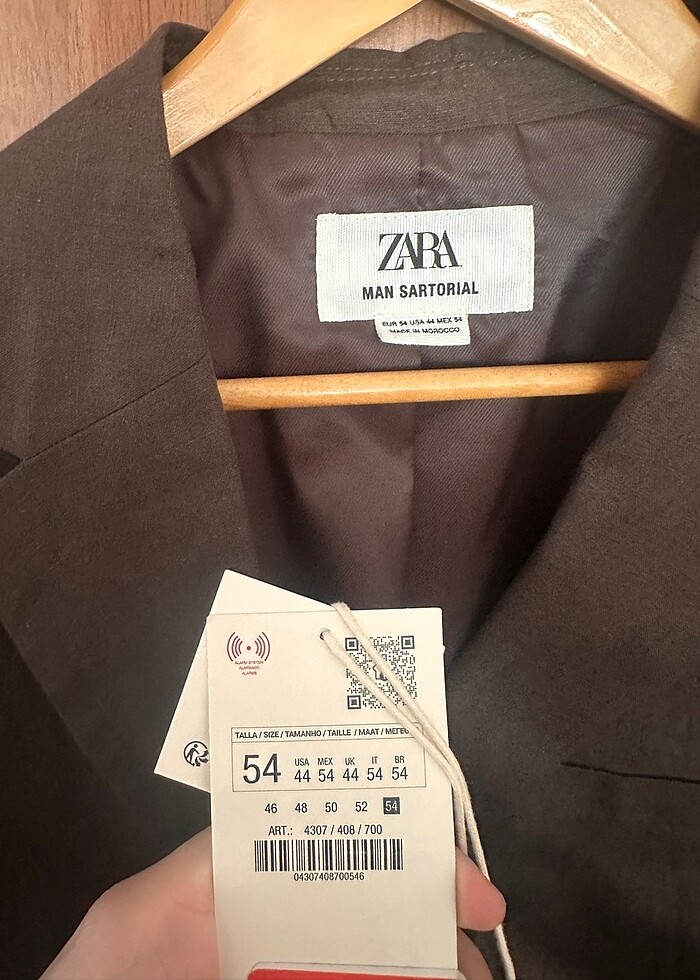 Zara Keten Ceket - Görsel 3