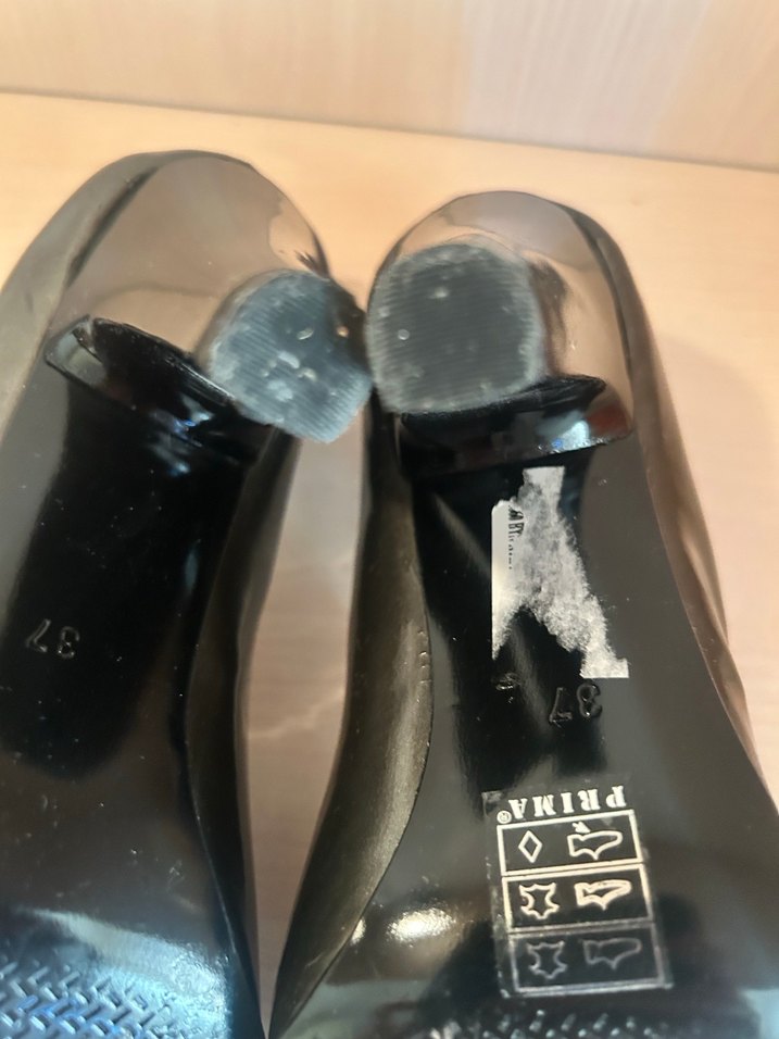 #rugan #ayakkabı #37 Gri Tokalı Topuklu Kadın #Stiletto - Görsel 5