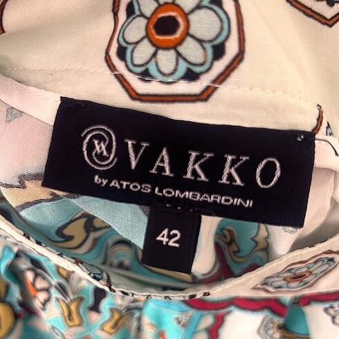 40 Beden #vakko #lombardini #yazlık #ipekşort