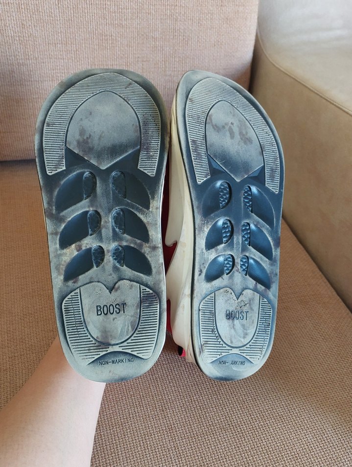 Kırmızı Bağcıklı Kadın Spor Ayakkabı - Görsel 2