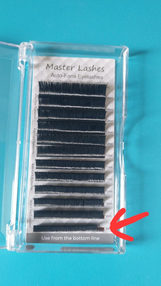 Master Lashes Siyah Otomatik Fan Takma Kirpik - Görsel 4