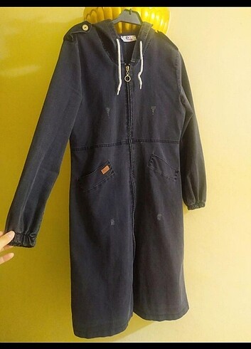 GRİ KOT CEKET - Görsel 2