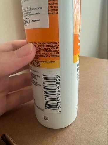 diğer Beden beyaz Renk La Roche Posay Anthelios invisible spray 50 SPF+