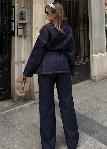 Denim takım