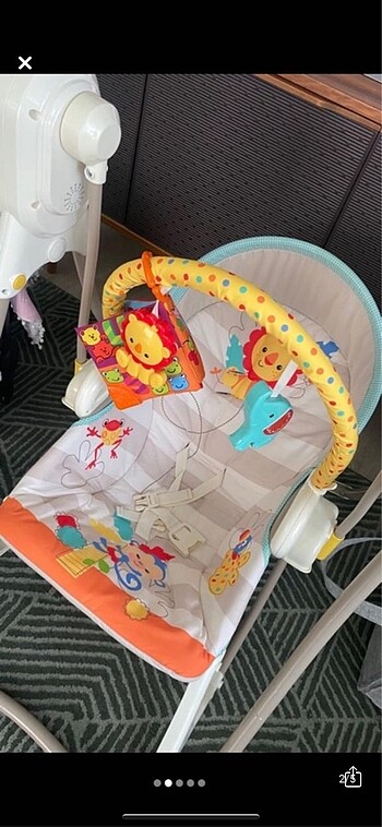 Fisher Price Fisher Price Otomatik Sallanan Ana Kucağı