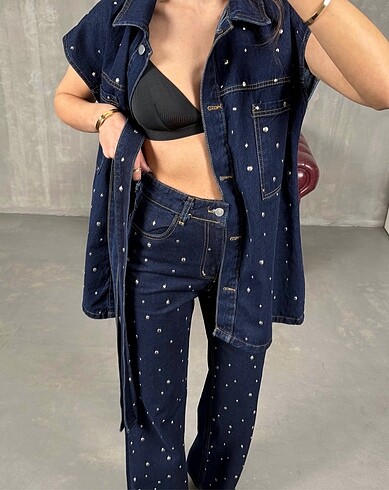Zara Zara model Denim Takım