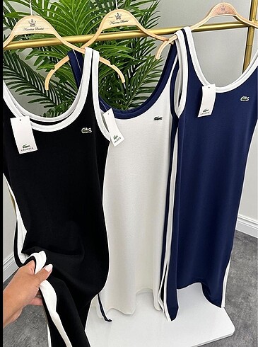 Lacoste Askılı Lacoste Elbise