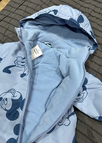 Mickey mouse Erkek Bebek Mont Tulum yağmurluk - Görsel 2