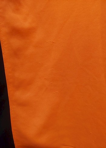 l Beden Turuncu Siyah V Yaka Erkek Spor Tişörtü