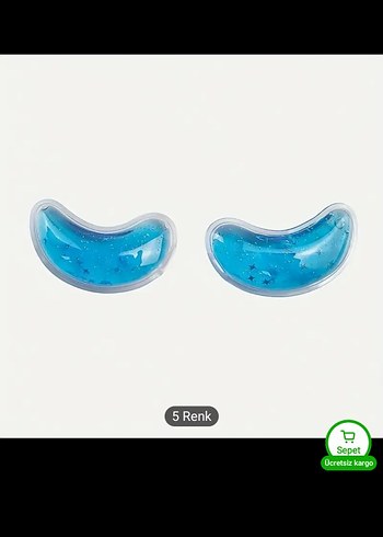 Mavi Göz Altı Jel Maskesi - Görsel 2