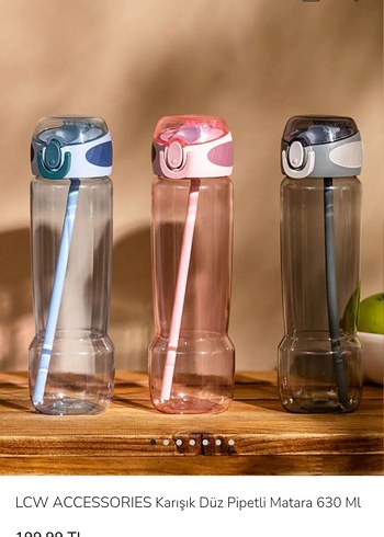 LCW Accessories Pembe Kız Çocuk Suluk - Görsel 2