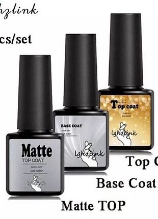 Diğer 3 ADET TOP COAT OJE SETİ