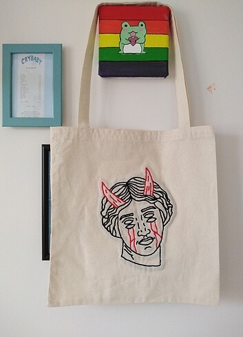 EVİL CRY TOTE BAG / BEZ ÇANTA 