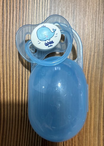 Mavi Bebek Emziği Seti ve Aksesuarları - Görsel 2