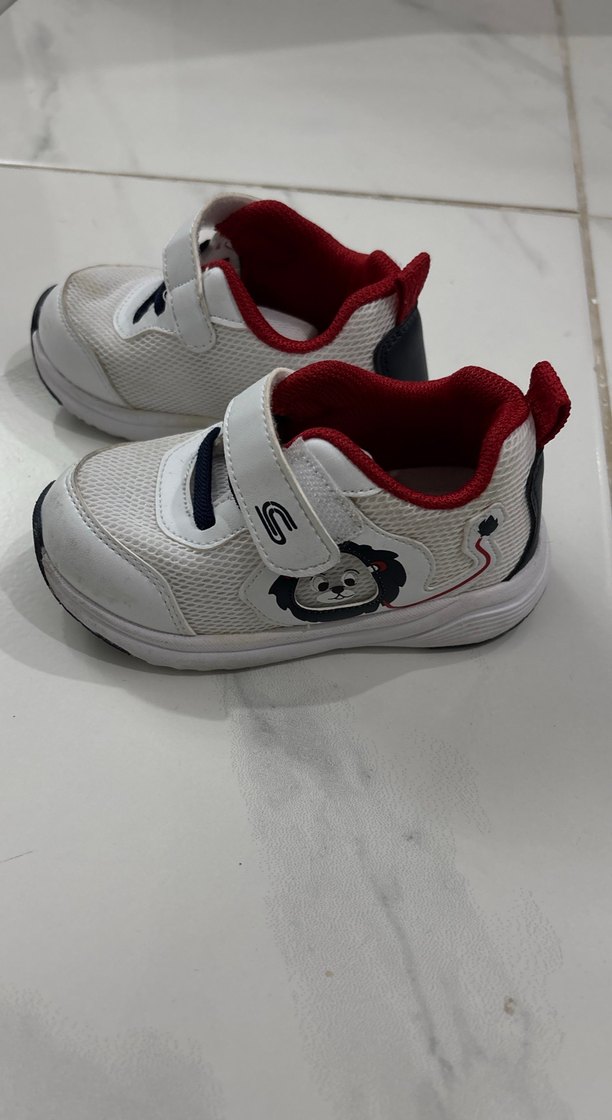 Civil Cırt Cırtlı Beyaz Erkek Çocuk Spor Ayakkabı - Görsel 2