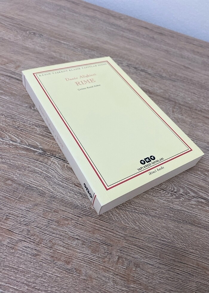 Dante Alighieri  rime yky yayınları - Görsel 4