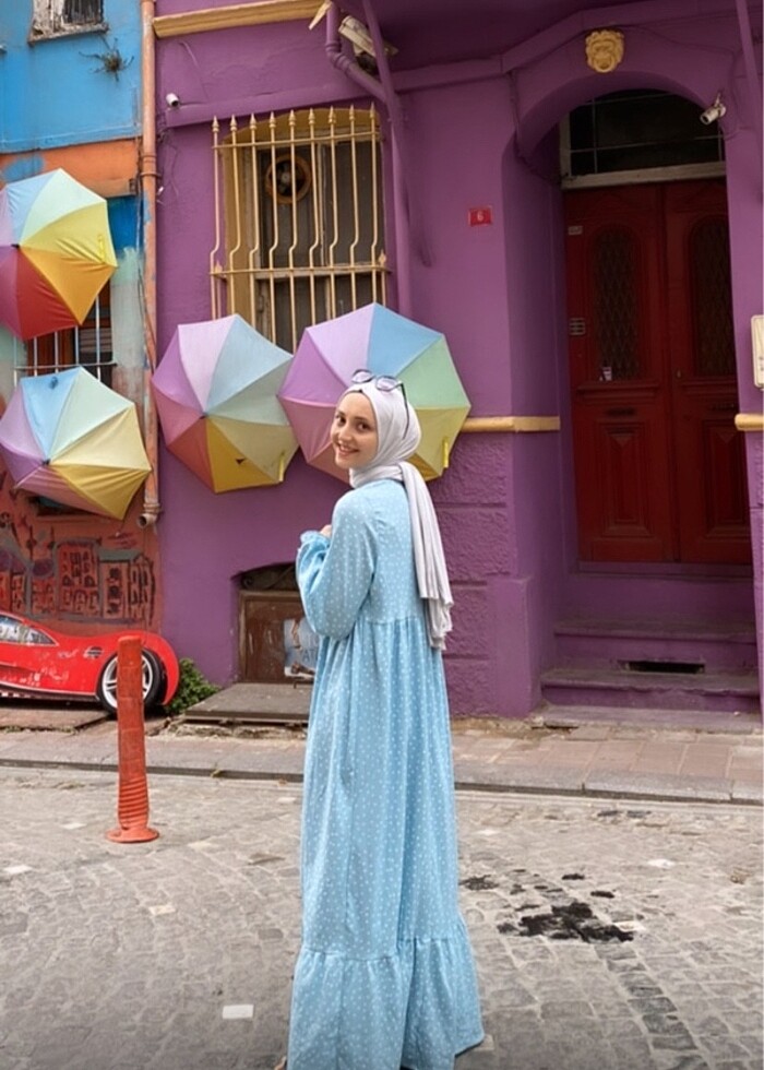 Tesettür elbise - Görsel 2