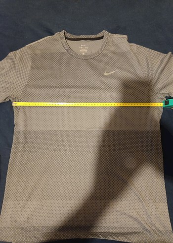 Gri Erkek Spor T-shirt, Kısa Kollu,