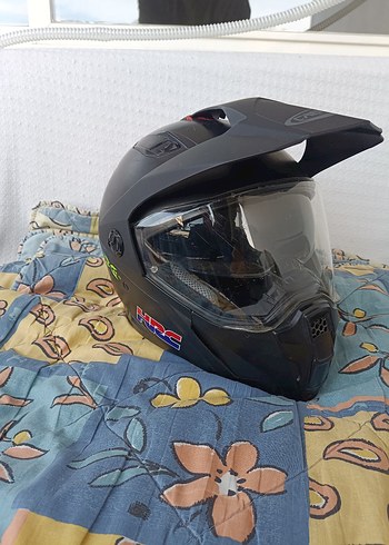 Siyah Motosiklet Kaskı - Görsel 2