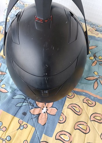 Siyah Motosiklet Kaskı - Görsel 3