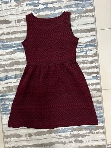 LC Waikiki Bordo elbise