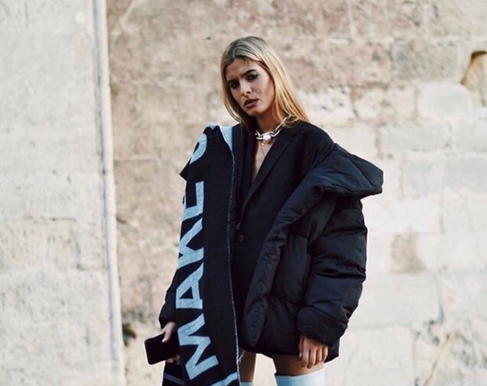 Oversize mont