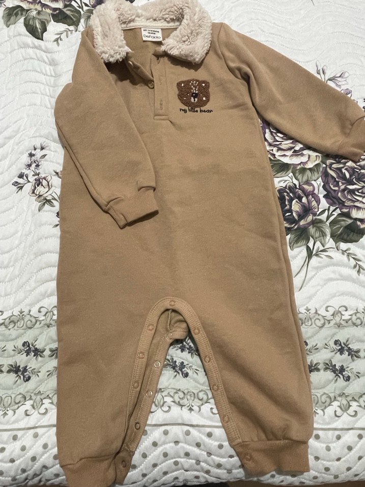 Mavi Kapüşonlu Fermuarlı Bebek Tulumu
Hepsi tek fiyat temiz - Görsel 2