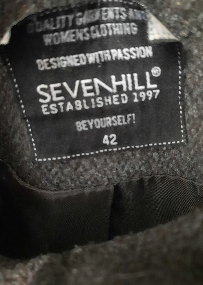 Kahve renkli mont - Görsel 2