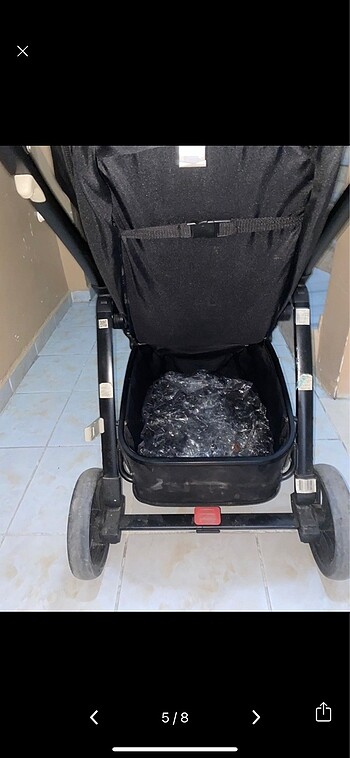 9- 18 kg Beden siyah Renk Travel set bebek arabası
