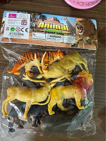 Pvc Safari hayvanları