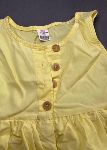 Kız çocuk fırfırlı elbise - Görsel 2