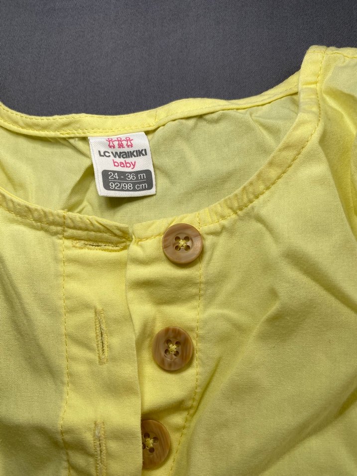 Kız çocuk fırfırlı elbise - Görsel 3