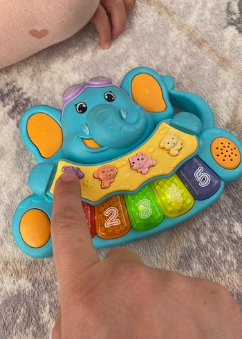 Renkli Fil Temalı Eğitici Oyuncak - Görsel 9