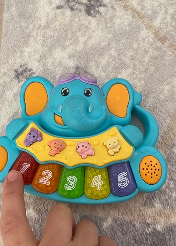 Renkli Fil Temalı Eğitici Oyuncak - Görsel 2