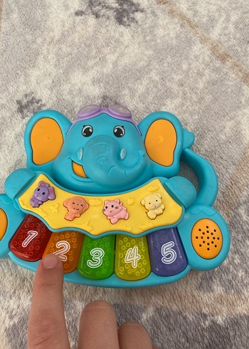 Renkli Fil Temalı Eğitici Oyuncak - Görsel 3