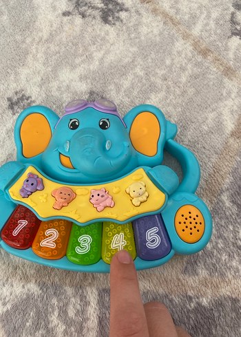 Renkli Fil Temalı Eğitici Oyuncak - Görsel 5