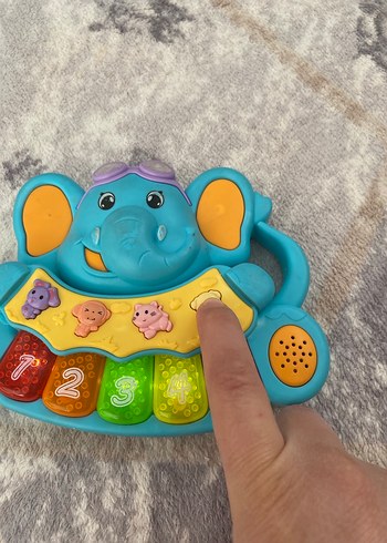 Renkli Fil Temalı Eğitici Oyuncak - Görsel 7