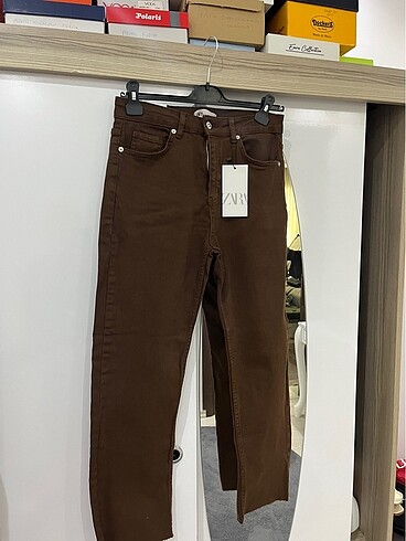 Zara kahverengi pantolon