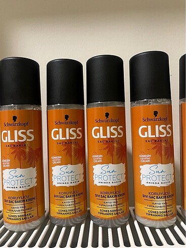 gliss sıvı saç kremi