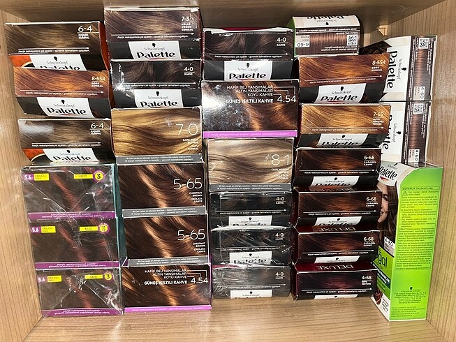 Schwarzkopf tüm boyalar