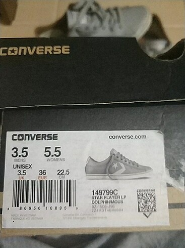 Converse Converse unisex çocuk ayakkabısı