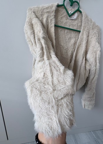 Pull and Bear Bej Kadın Hırka Pull bear