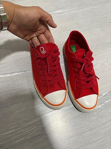 Benetton converse ayakkabı